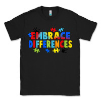 Black Embrace differences Classic Tee - FaDigitalArtStudio