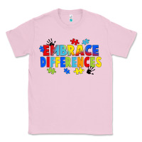 Bubblegum Pink Embrace differences Classic Tee - FaDigitalArtStudio