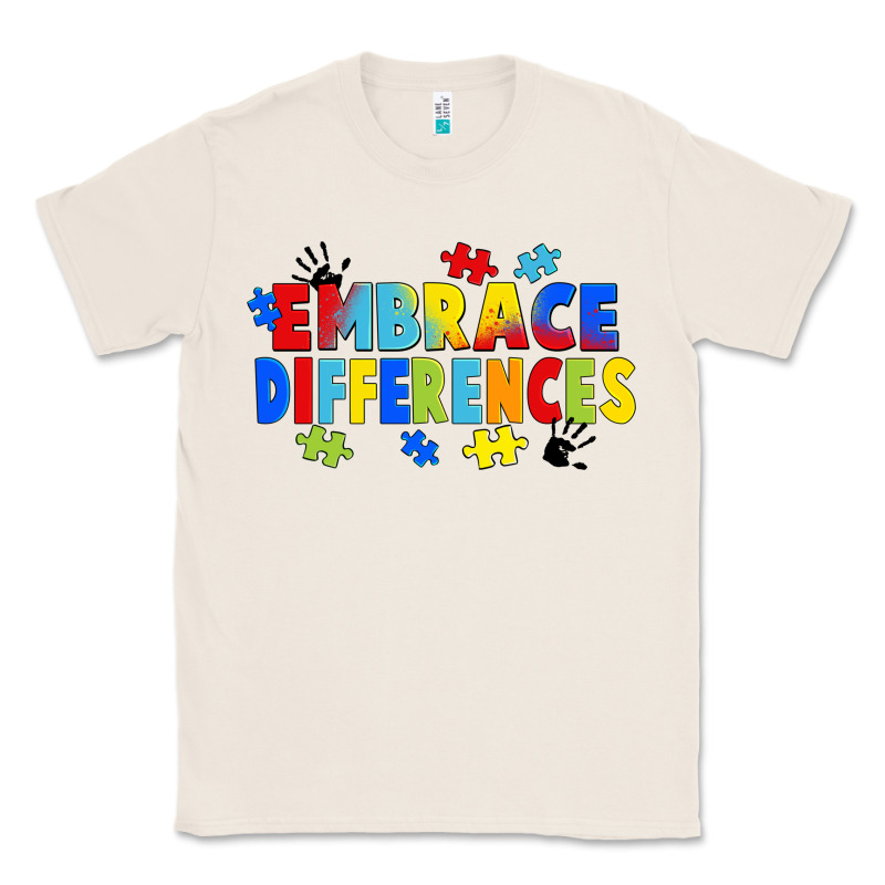 Embrace Differences Classic Tee by FaDigitalArtStudio | Teevron