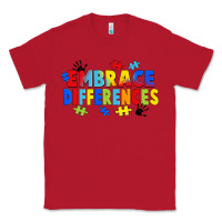 Red Embrace differences Classic Tee - FaDigitalArtStudio