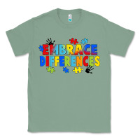 Sage Embrace differences Classic Tee - FaDigitalArtStudio