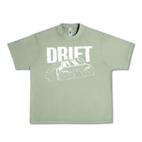 Oil Green Supra Drift Urban Heavy Tee - DesigneFamous