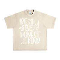 Sandshell be silly be honest be kind Urban Heavy Tee - DesigneFamous