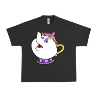 Pigment Black mrs potts Urban Heavy Tee - DesigneFamous