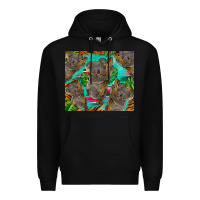 Black koala tumbler Premium Hoodie - BarkalooDesign
