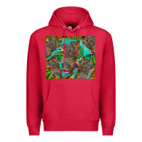 Cardinal koala tumbler Premium Hoodie - BarkalooDesign