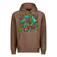 Chestnut koala tumbler Premium Hoodie - BarkalooDesign