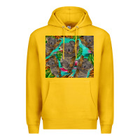 Lemon koala tumbler Premium Hoodie - BarkalooDesign