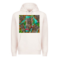 Pale Pink koala tumbler Premium Hoodie - BarkalooDesign