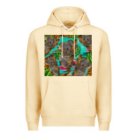 Pina Colada koala tumbler Premium Hoodie - BarkalooDesign