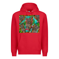 Red koala tumbler Premium Hoodie - BarkalooDesign