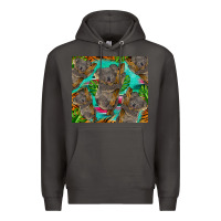 Smoke koala tumbler Premium Hoodie - BarkalooDesign