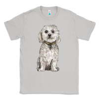 Moon Dust bichon frise dog Classic Tee - BarkalooDesign