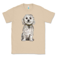 Mushroom bichon frise dog Classic Tee - BarkalooDesign