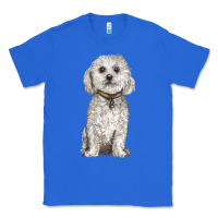True Royal bichon frise dog Classic Tee - BarkalooDesign