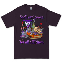 Plum spells and potions for all afflictions Premium Tee - BundleAndBundleShop