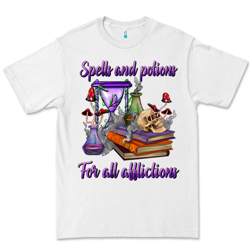 Spells And Potions For All Afflictions Premium Tee by BundleAndBundleShop | Teevron