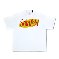 White seinfeld Urban Heavy Tee - DesigneFamous
