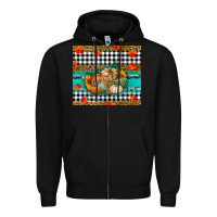 Black pumpkins Zipper Hoodie - RanaPortraitStore
