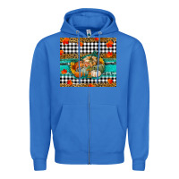 True Royal pumpkins Zipper Hoodie - RanaPortraitStore