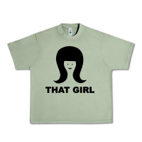 Oil Green that girl Urban Heavy Tee - DesigneFamous