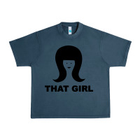 Midnight Navy that girl Urban Heavy Tee - DesigneFamous