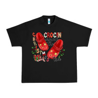Black christmas crocin around the tree Urban Heavy Tee - CowhideDigitalArt