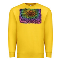 Lemon colorful zebra background Premium Sweatshirt - RanaPortraitStore