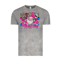 Cloud Rock merry Christmas santa Vintage Tee - CowhideDigitalArt