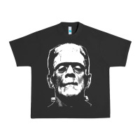 Pigment Black frankenstein Urban Heavy Tee - DesigneFamous