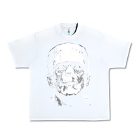 White frankenstein Urban Heavy Tee - DesigneFamous