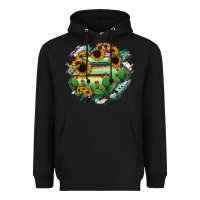 Black Aguascalientes State Of Mexico Map Heavyweight Hoodie - RanaPortraitStore