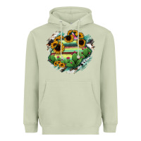 Matcha Aguascalientes State Of Mexico Map Heavyweight Hoodie - RanaPortraitStore