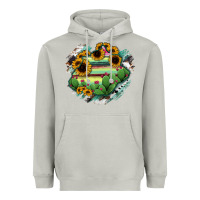 Moon Dust Aguascalientes State Of Mexico Map Heavyweight Hoodie - RanaPortraitStore