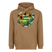 Toasted Coconut Aguascalientes State Of Mexico Map Heavyweight Hoodie - RanaPortraitStore
