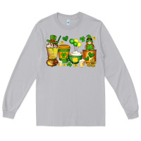 Moon Dust st patrick's day coffee cups with gnome Long Sleeve Tee - Artiststas