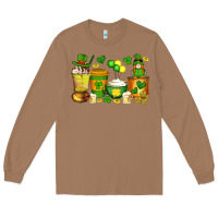 Toasted Coconut st patrick's day coffee cups with gnome Long Sleeve Tee - Artiststas