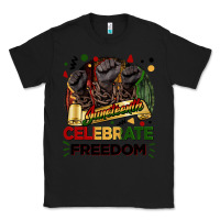 Black Juneteenth celebrate freedom Classic Tee - FaDigitalArtStudio