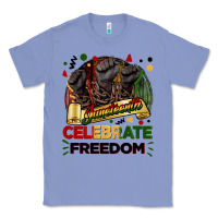 Colony Blue Juneteenth celebrate freedom Classic Tee - FaDigitalArtStudio