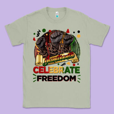 Juneteenth Celebrate Freedom Classic Tee Designed By Fadigitalartstudio