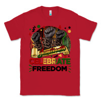 Red Juneteenth celebrate freedom Classic Tee - FaDigitalArtStudio