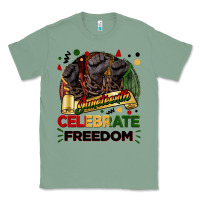 Sage Juneteenth celebrate freedom Classic Tee - FaDigitalArtStudio