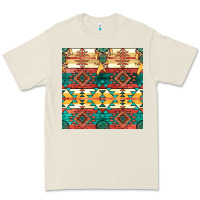 Bone native american aztec seamless pattern Premium Tee - BundleAndBundleShop