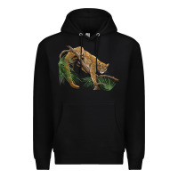 Black florida panther Premium Hoodie - BarkalooDesign