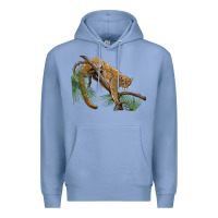 Colony Blue florida panther Premium Hoodie - BarkalooDesign