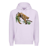 Lilac florida panther Premium Hoodie - BarkalooDesign