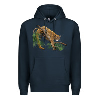 Navy florida panther Premium Hoodie - BarkalooDesign