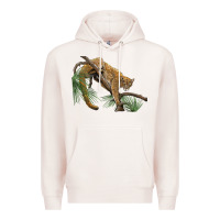 Pale Pink florida panther Premium Hoodie - BarkalooDesign