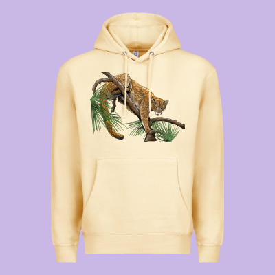 Florida Panther Premium Hoodie Designed By Barkaloodesign