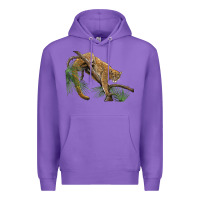 Purple florida panther Premium Hoodie - BarkalooDesign